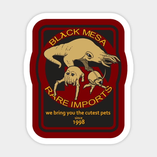 Black Mesa Rare Imports. Sticker by JCMaziu